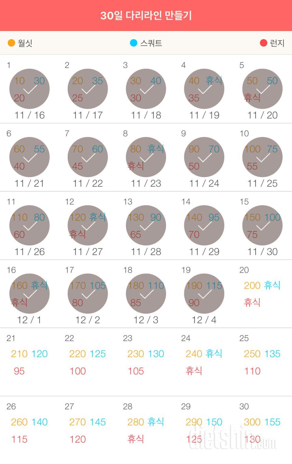 30일 다리라인 만들기 19일차 성공!