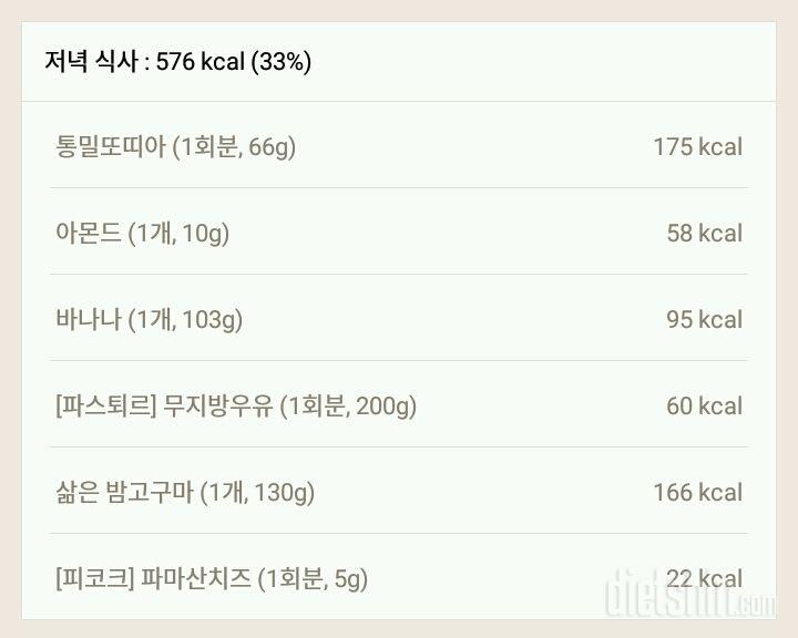 유지기 저녁 식단