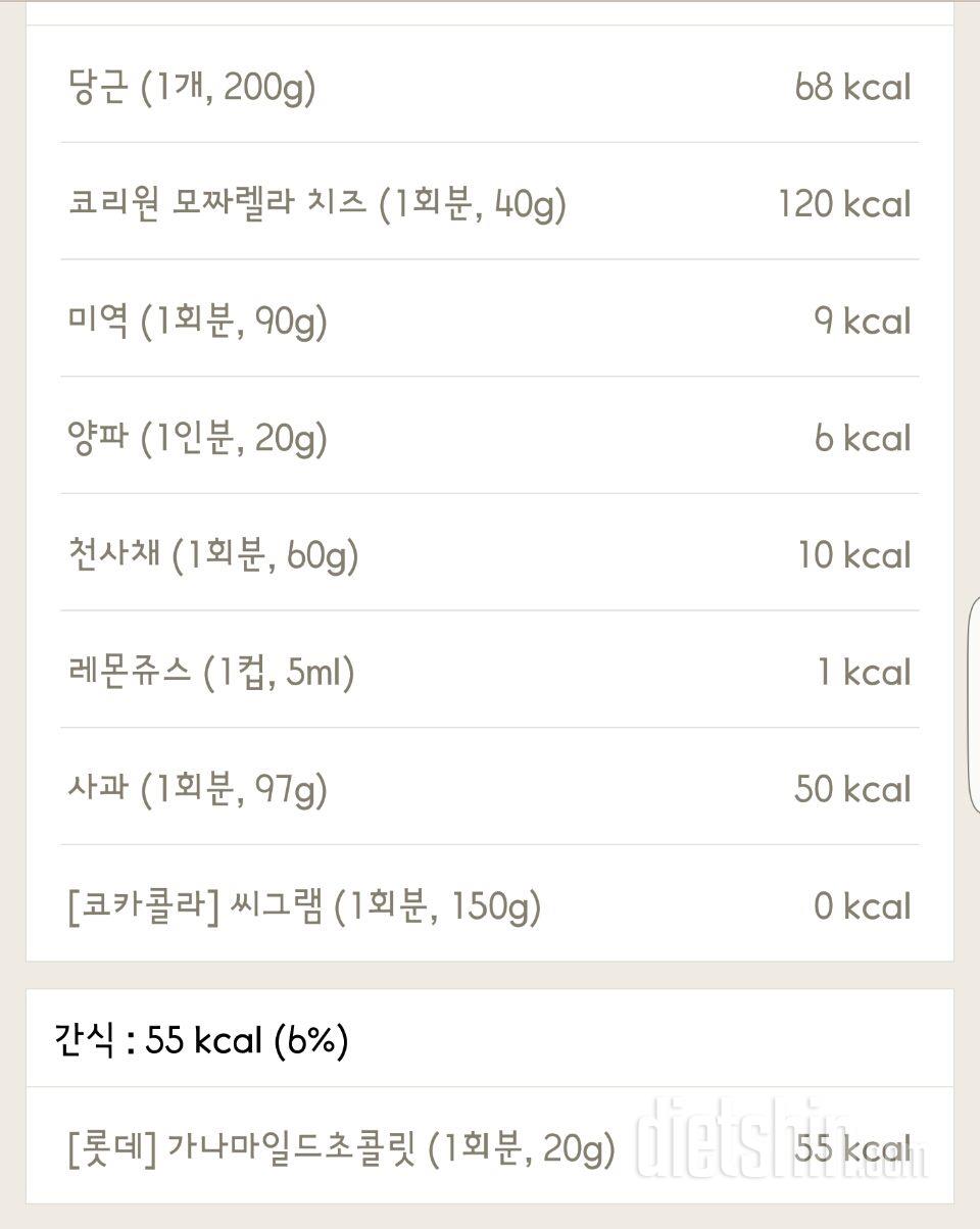 30일 1,000kcal 식단 20일차 성공!