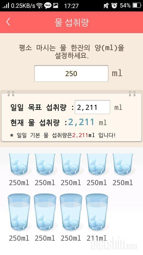 30일 하루 2L 물마시기 13일차 성공!