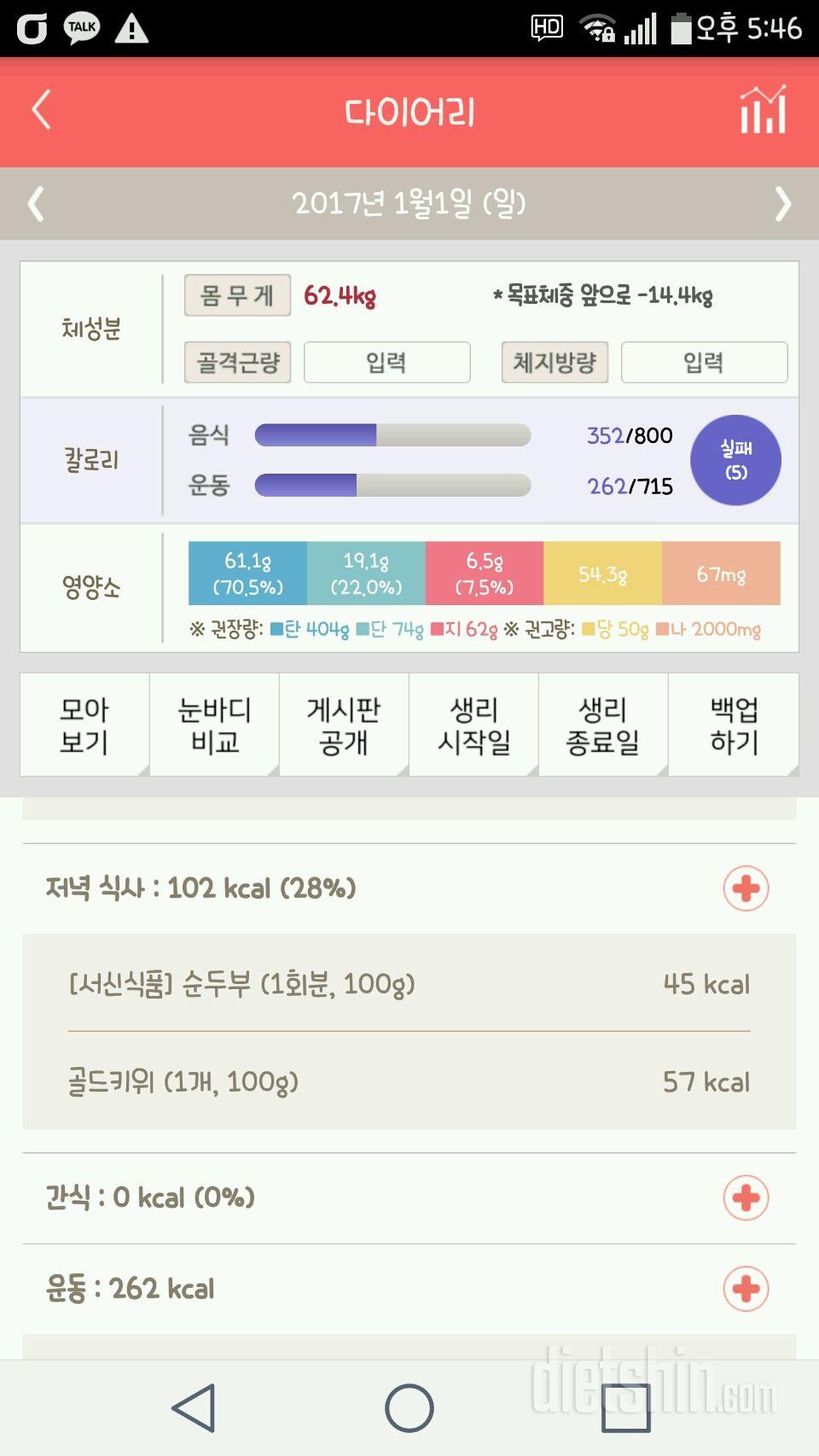 30일 야식끊기 1일차 성공!