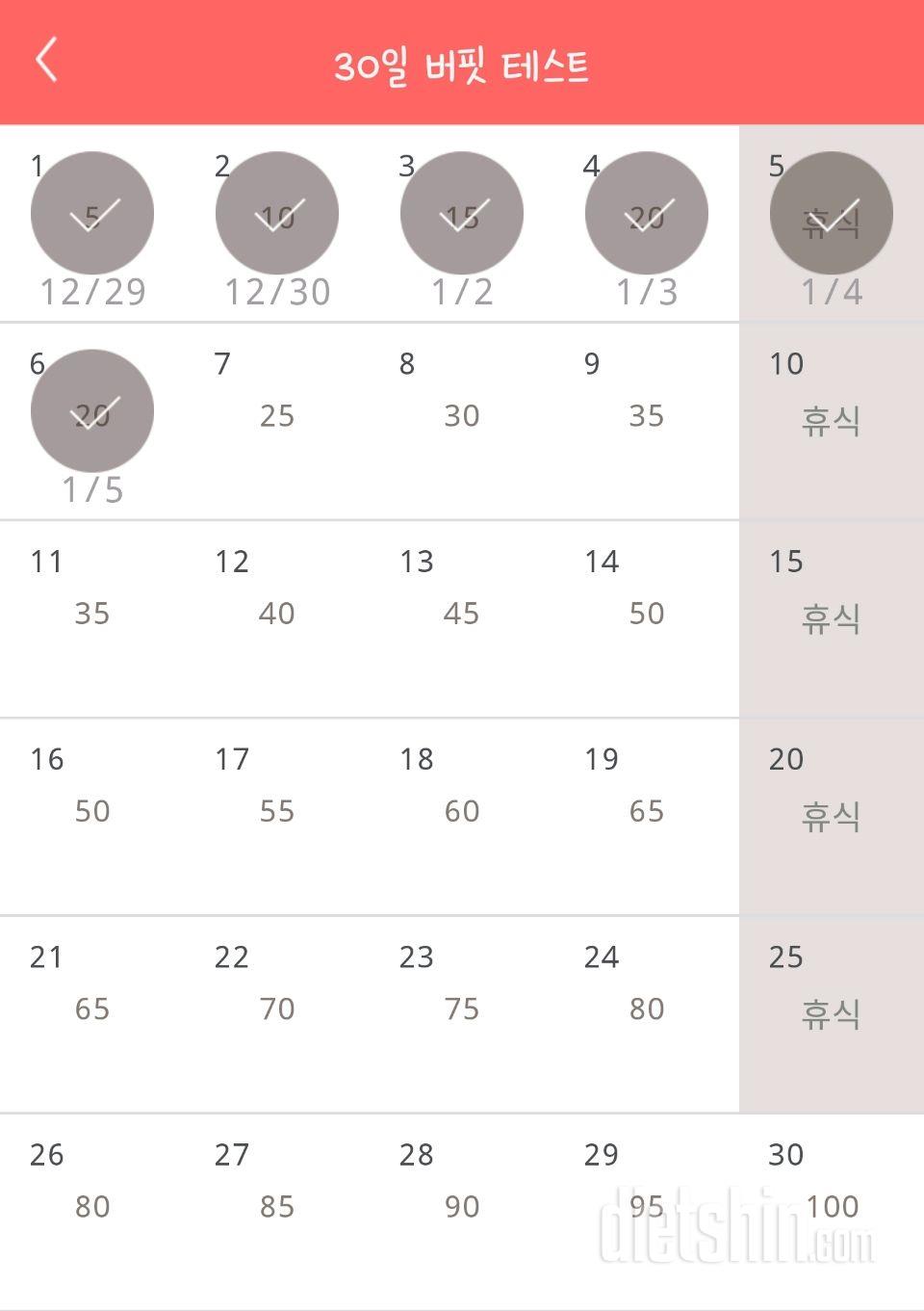 30일 버핏 테스트 6일차 성공!