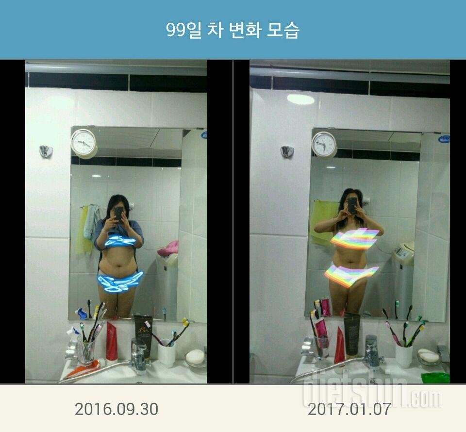 100일간 최종후기~  목표달성은 못했지만~;;