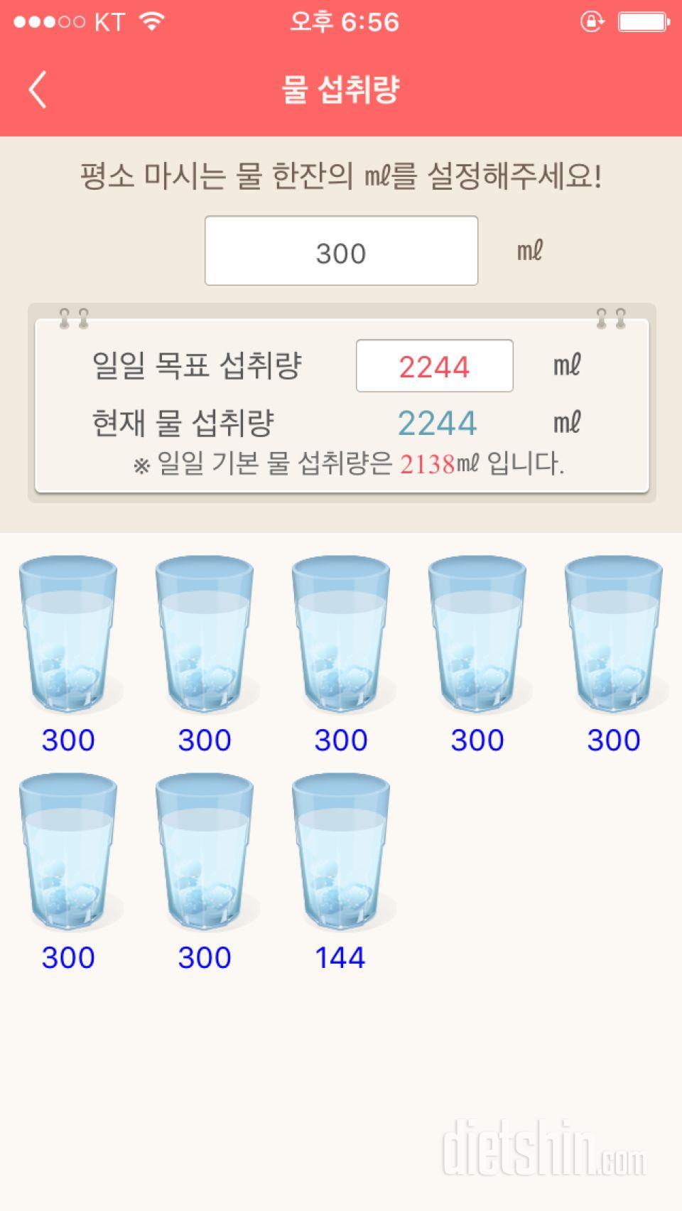 30일 하루 2L 물마시기 47일차 성공!