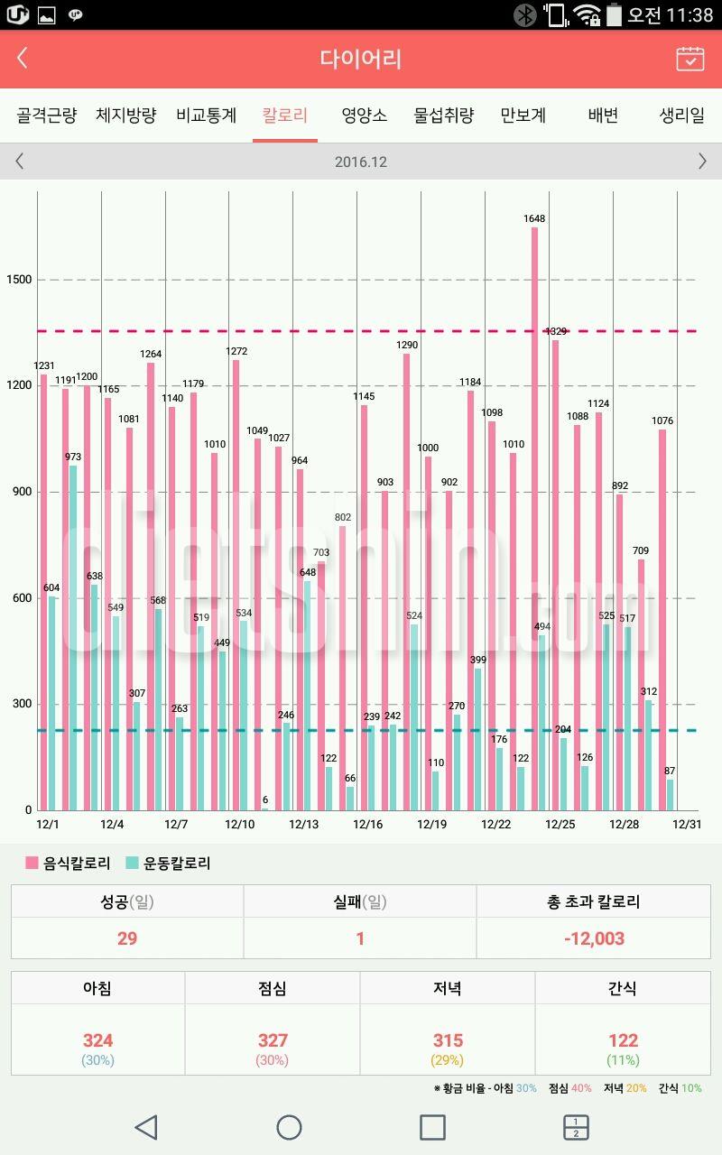 다신과 함께한 30일 도전-4키로 감량