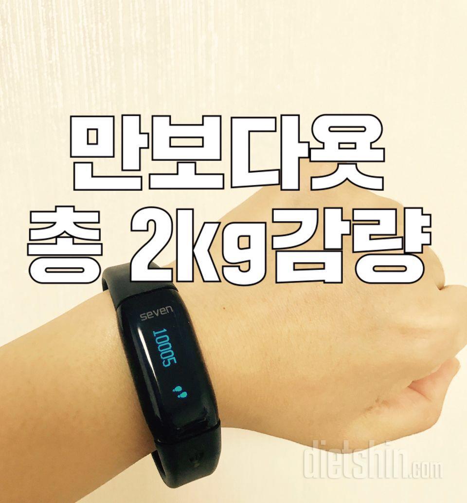 <스밴후기8>활용편-만보4일차 (총-2kg감량)
