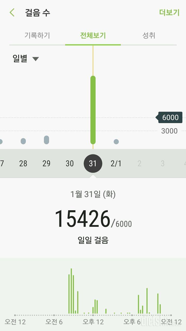 30일 만보 걷기 32일차 성공!