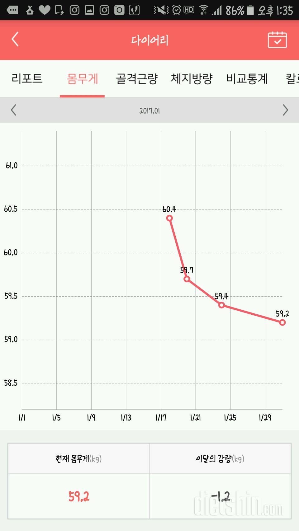 1월 정산