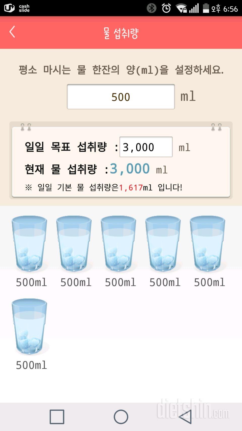 30일 하루 2L 물마시기 28일차 성공!