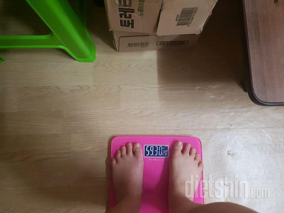 3개월14일째 / 73kg▶59.30kg _ 13.7kg감량