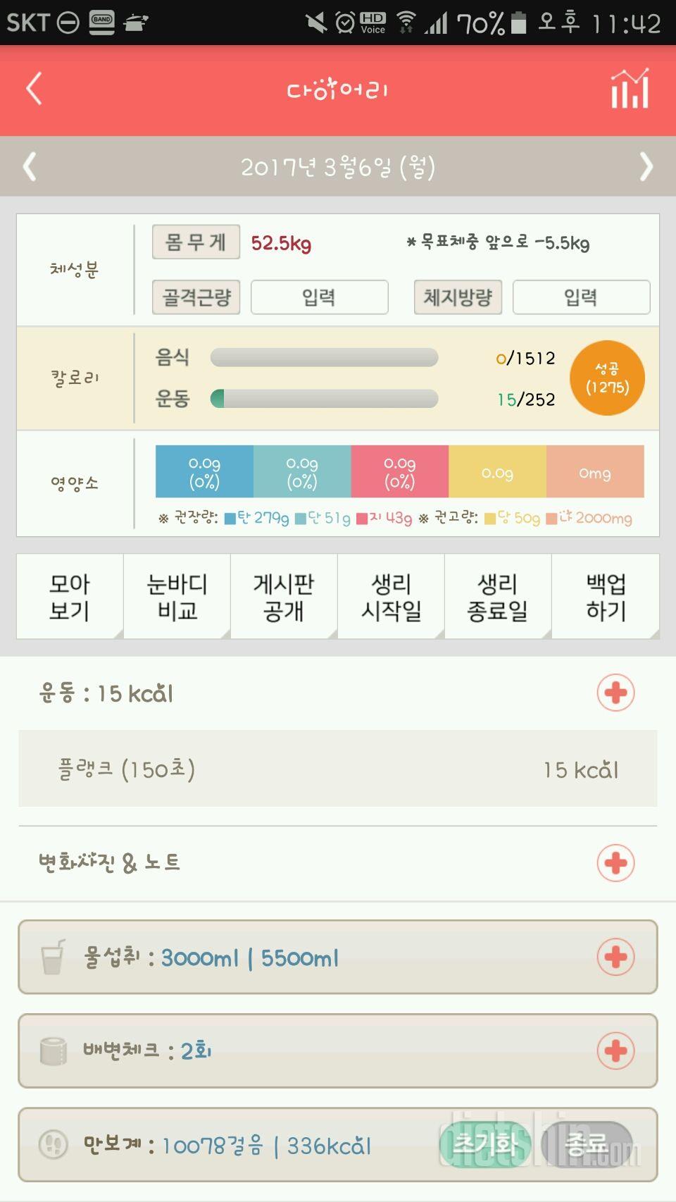 30일 하루 2L 물마시기 81일차 성공!