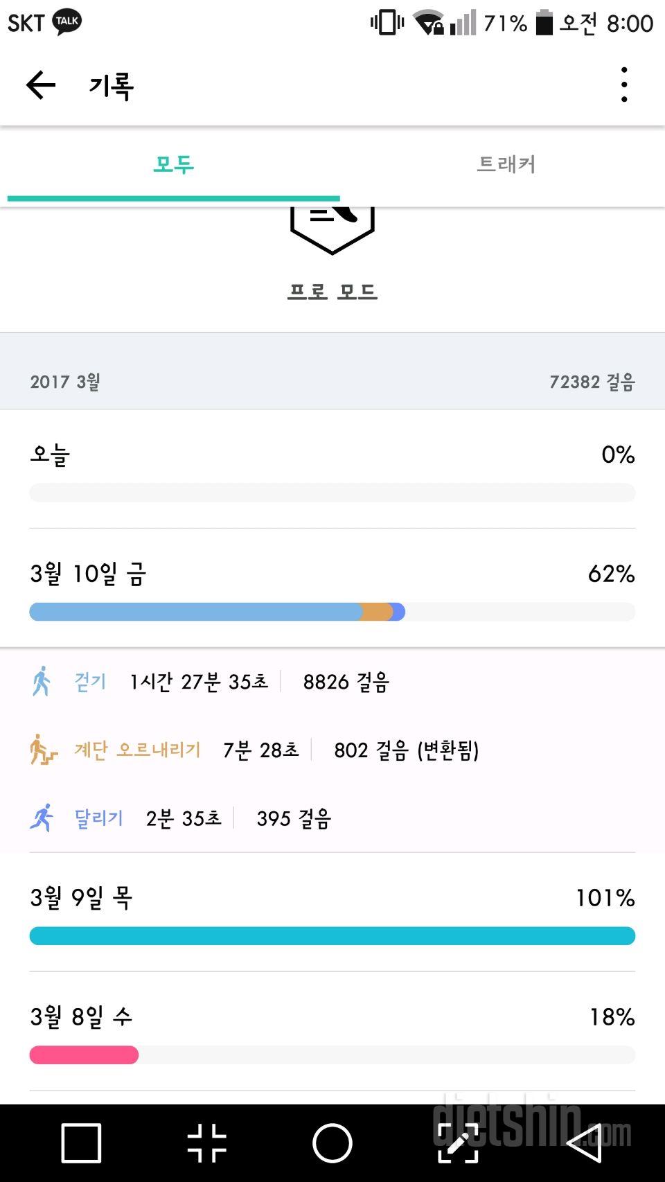 30일 만보 걷기 32일차 성공!