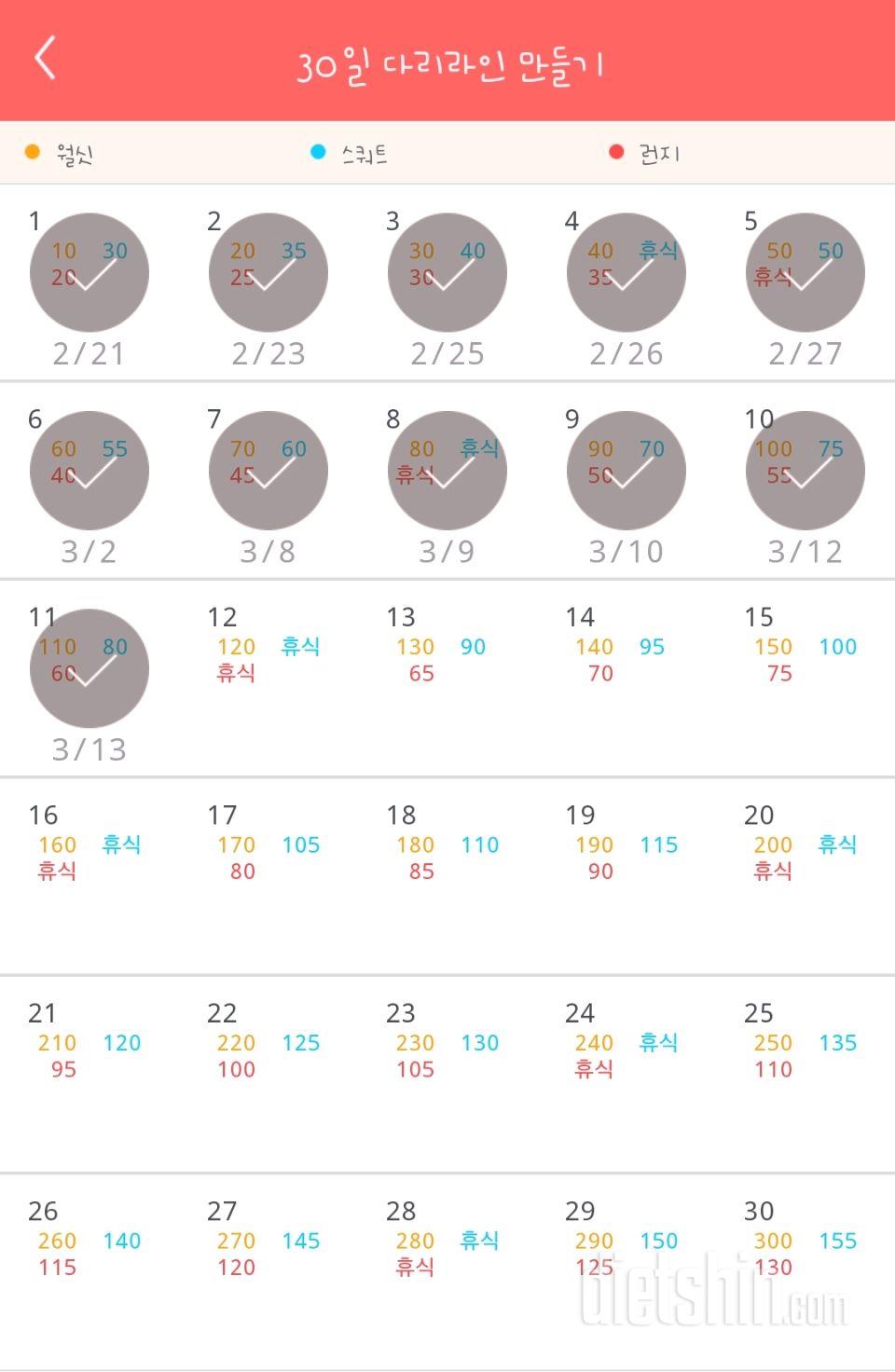 30일 다리라인 만들기 11일차 성공!