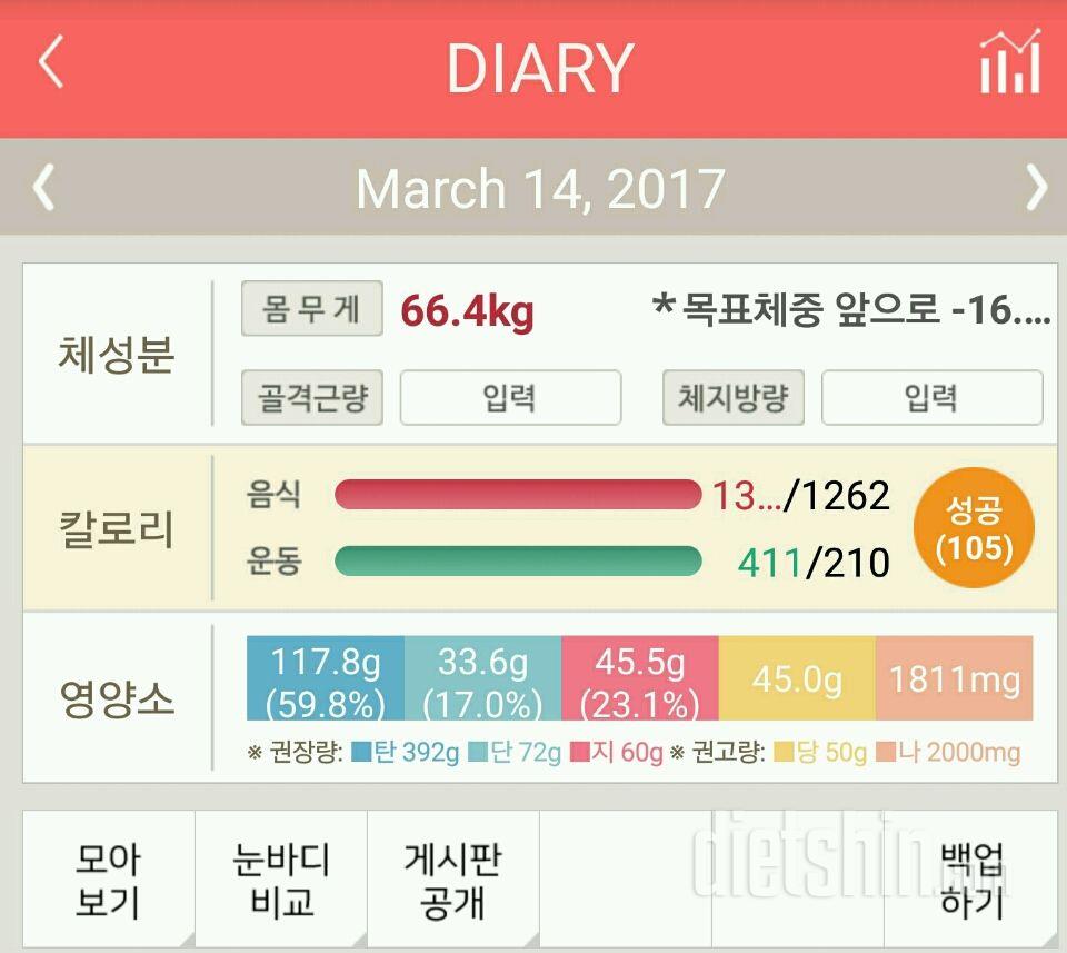 30일 당줄이기 5일차 성공!