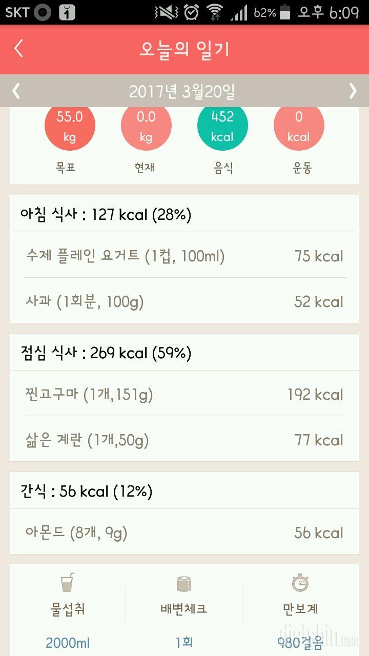 30일 밀가루 끊기 3일차 성공!