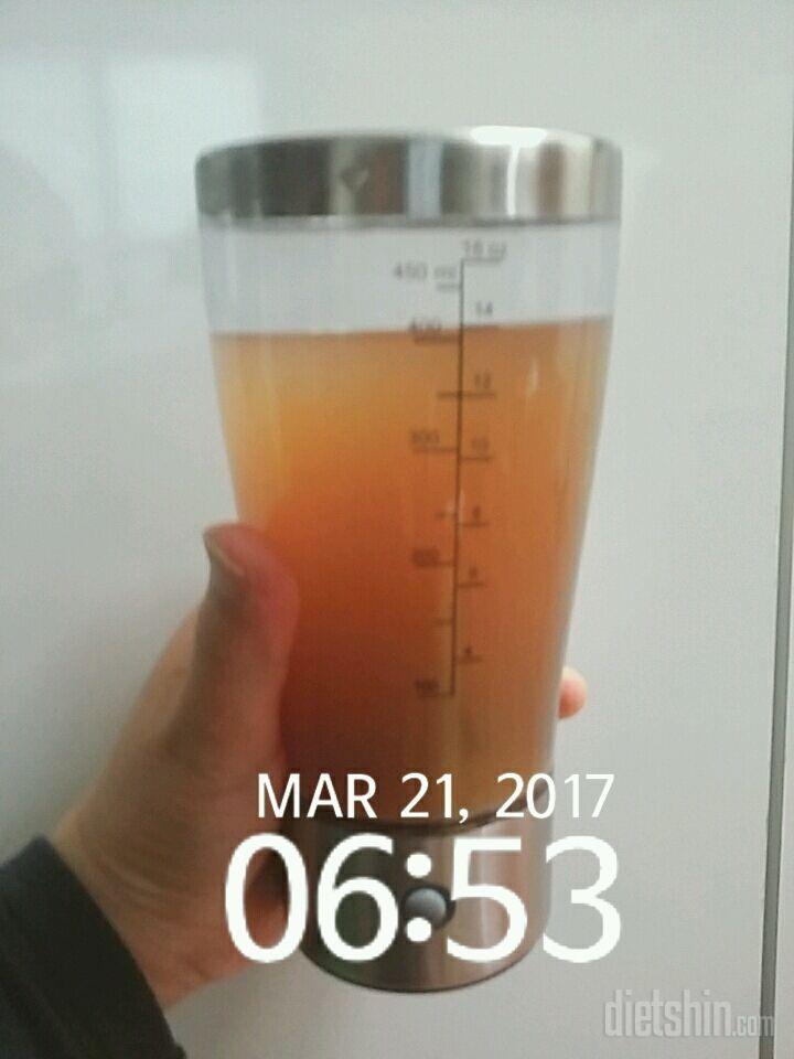 30일 하루 2L 물마시기 1일차 성공!