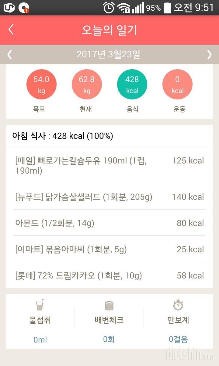 30일 아침먹기 14일차 성공!