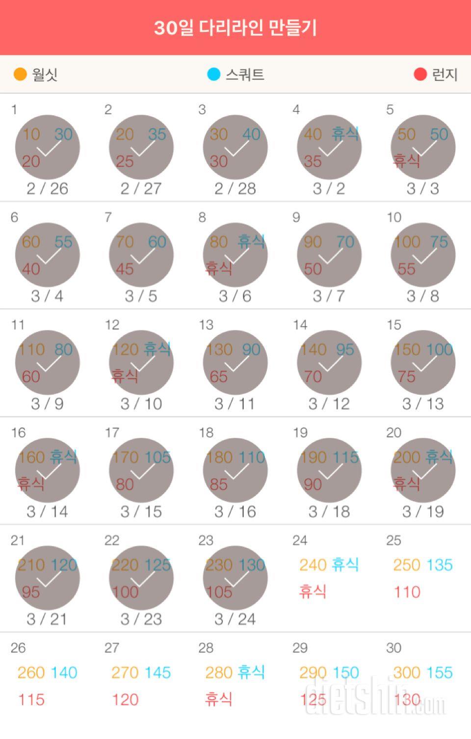 30일 다리라인 만들기 23일차 성공!