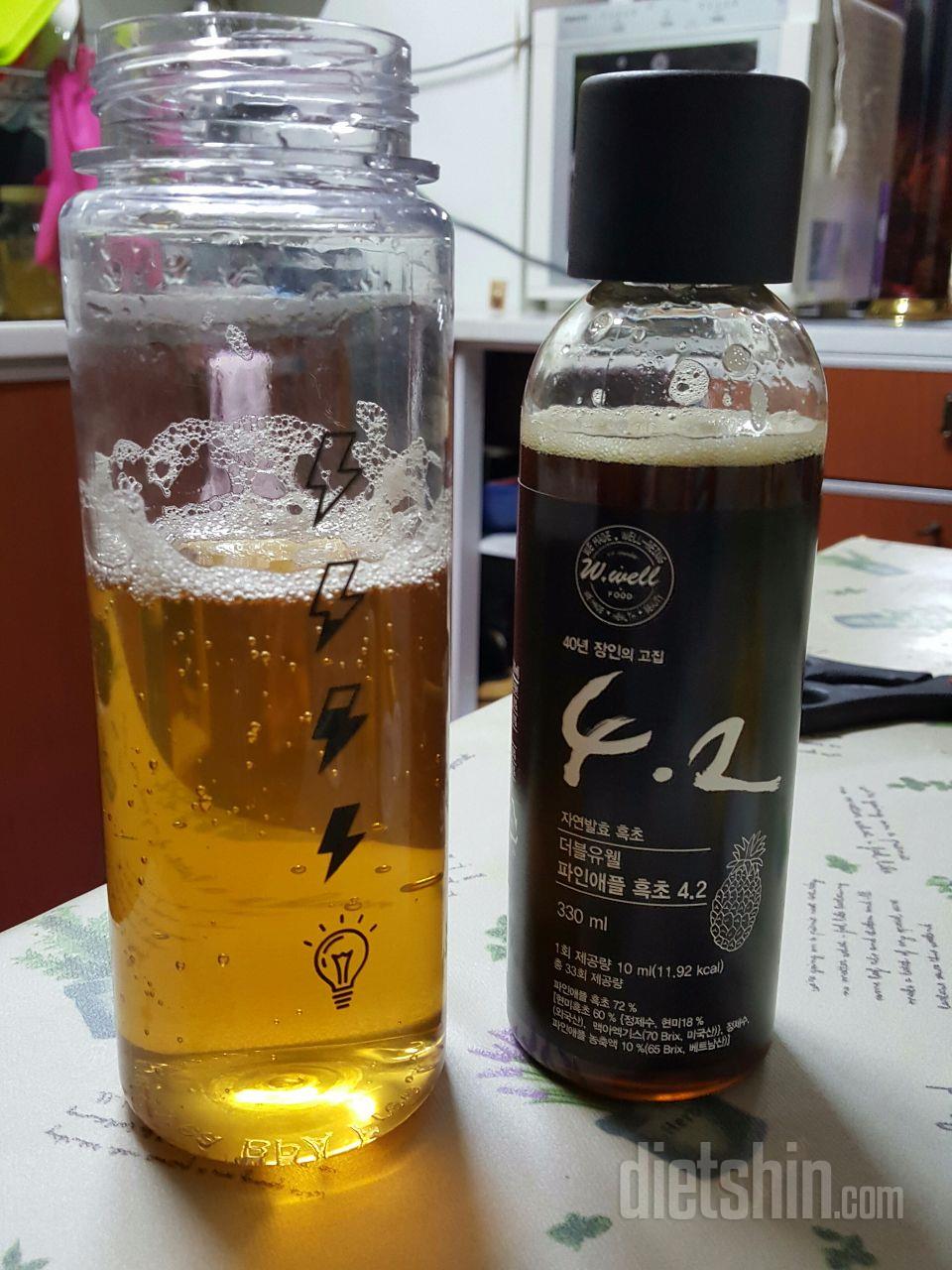 맛은 크게 달지 않아요