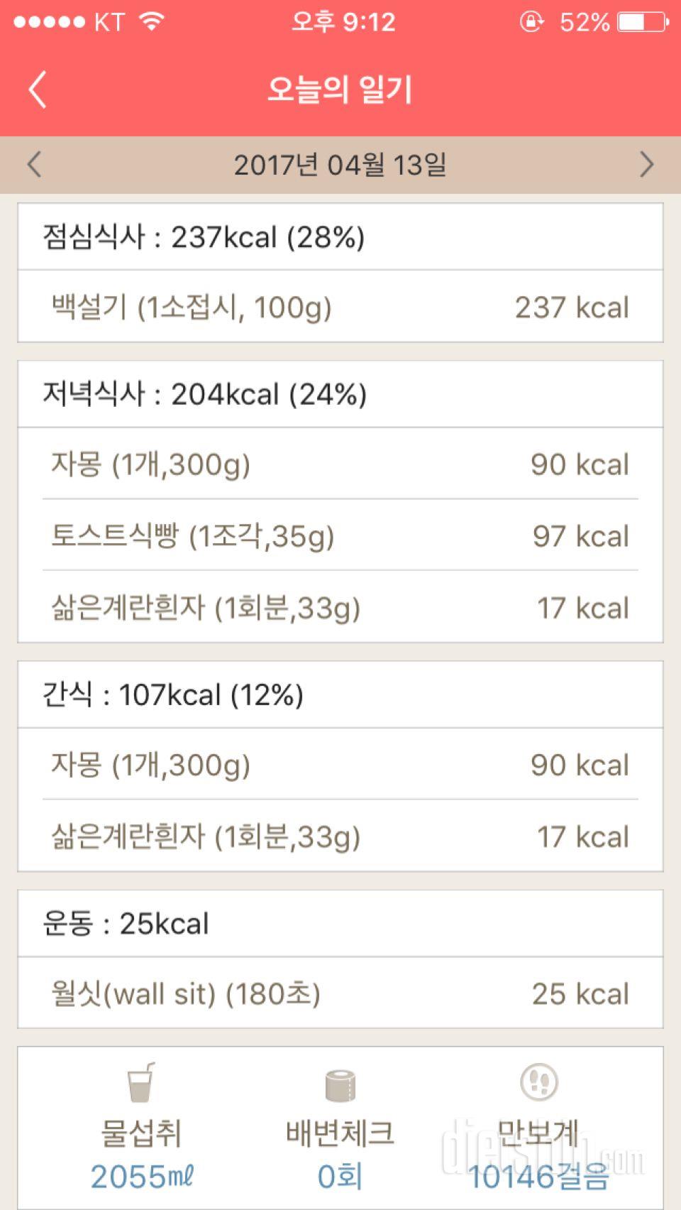 30일 만보 걷기 17일차 성공!