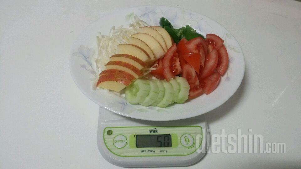 배부른 107kcal 샐러드 👍