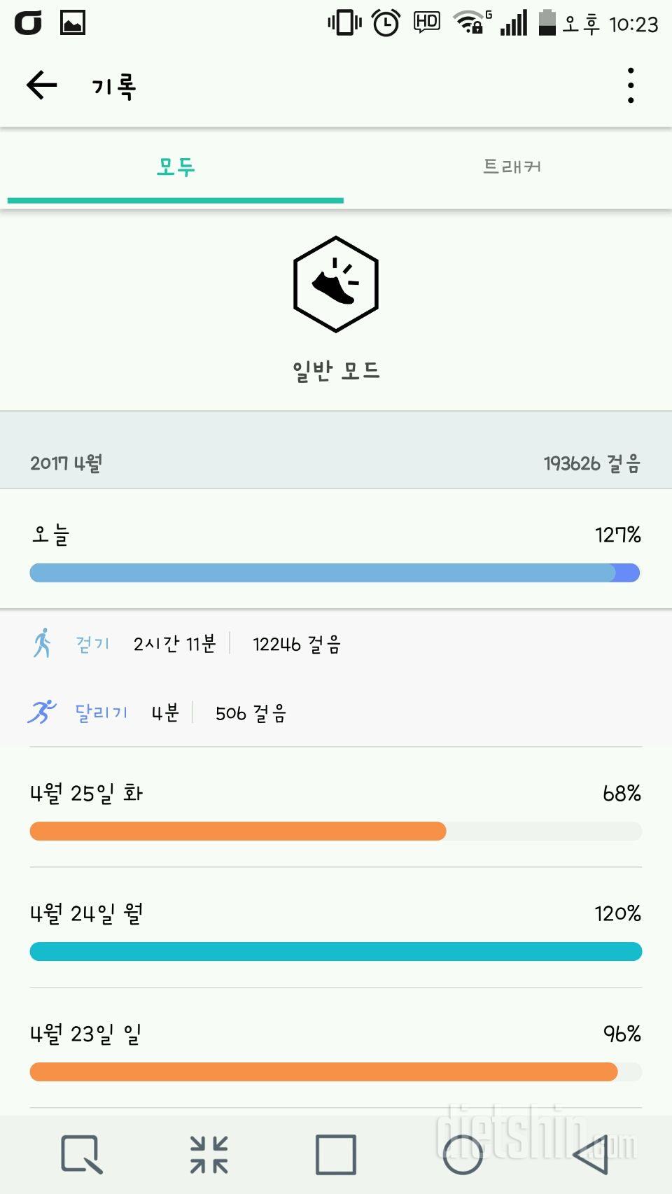 30일 만보 걷기 1일차 성공!