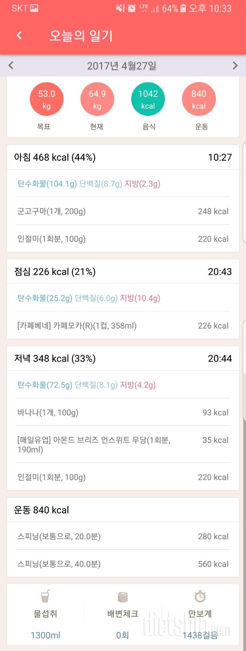 30일 밀가루 끊기 24일차 성공!