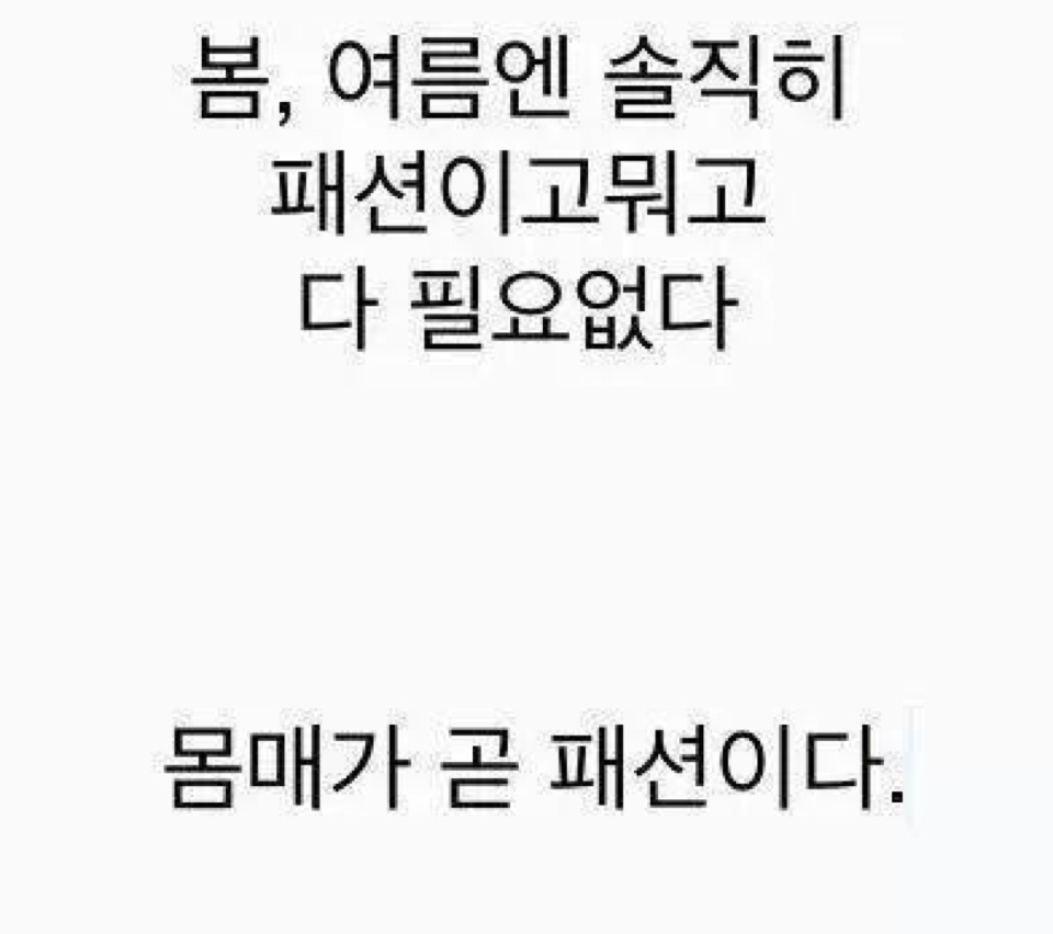 여름을위해