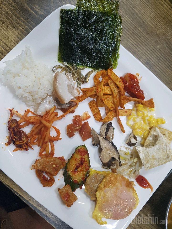 점심 식단