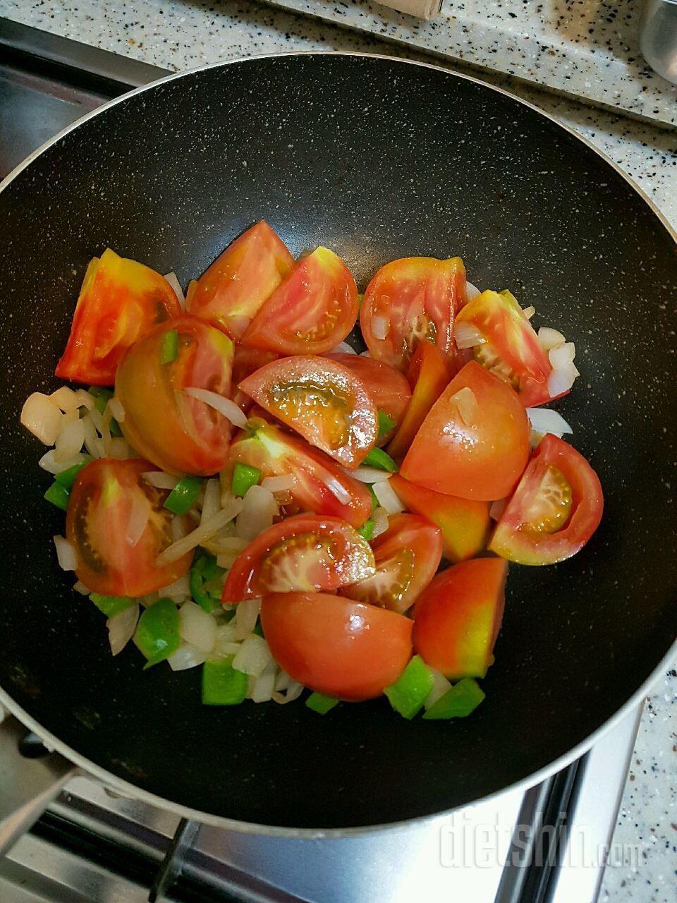 배터지게 먹고싶다면 토마토오믈렛 *ㅂ*