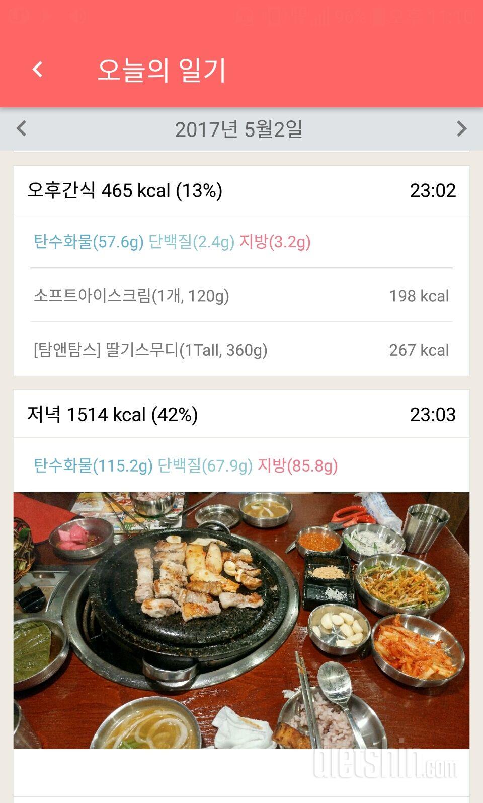 5월 2일/고식단파티 ㅋㅋㅋ