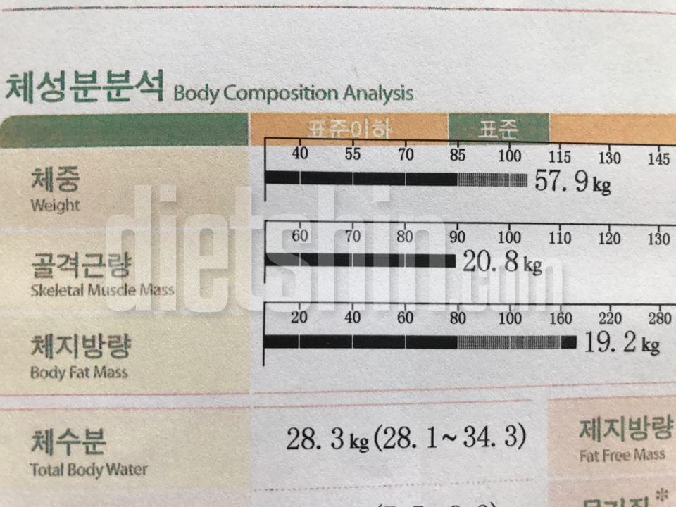 2개월간 인바디 및 운동 정리