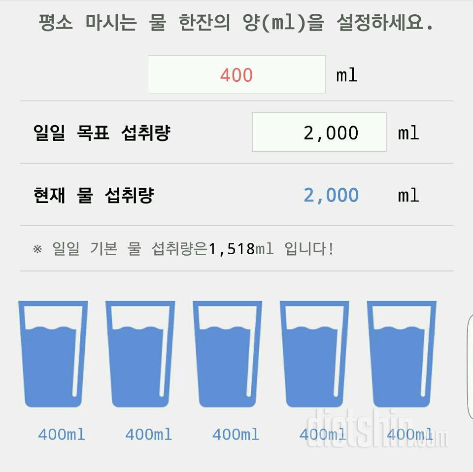 30일 하루 2L 물마시기 92일차 성공!