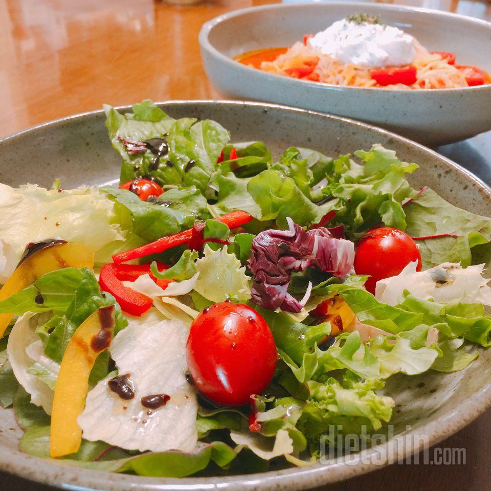 🥗아임웰 루꼴라 허브가든과 다이어트식 스파게티♥️