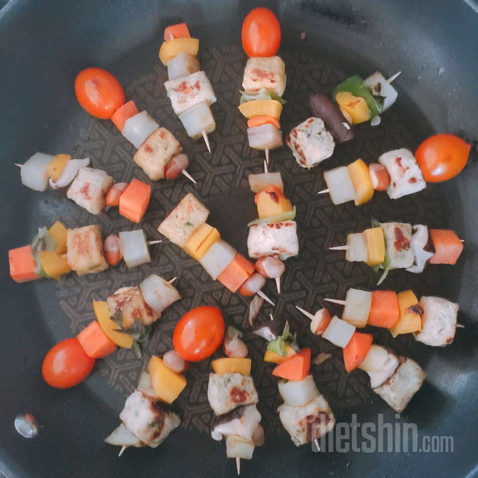 🐔아임닭으로 다이어트식 3종 미니큐브 미니꼬치🍢