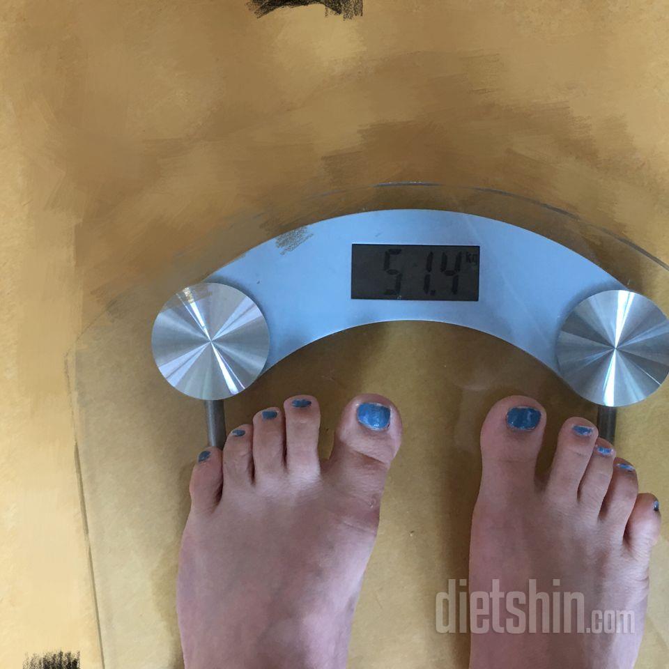 73kg》》》 51.4kg  목표체중45키로