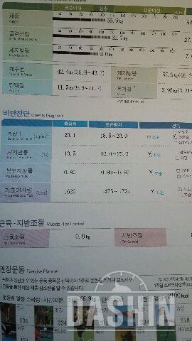 오늘 인바디받고왔어요ㅋㅋ