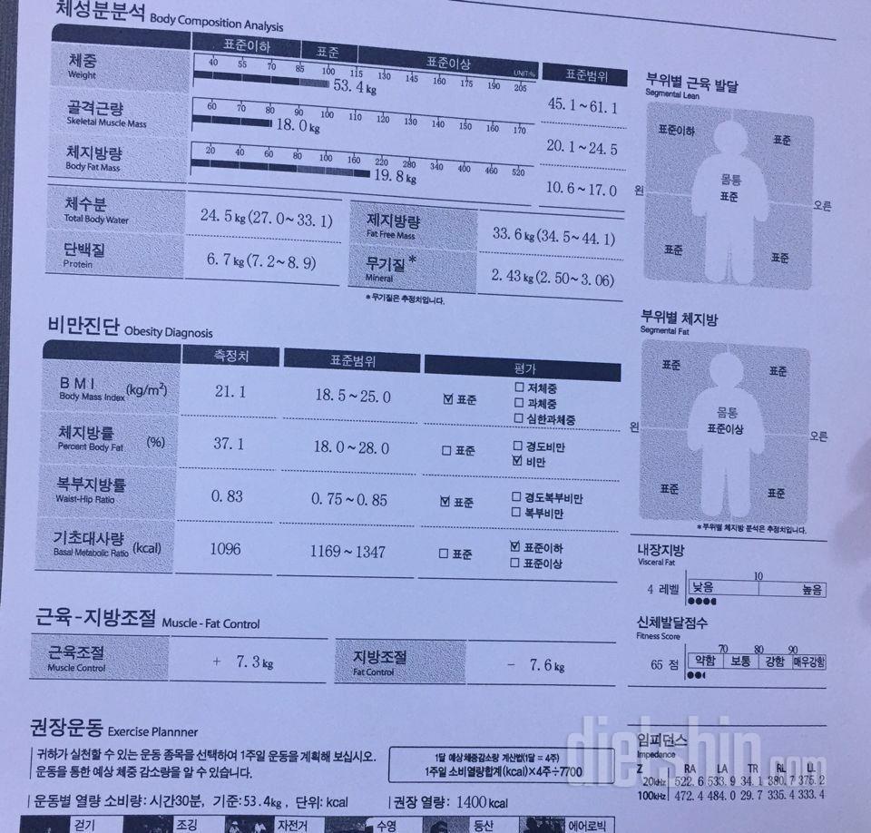 체지방률37프로ㅠㅠ너무 심각합니다ㅠ