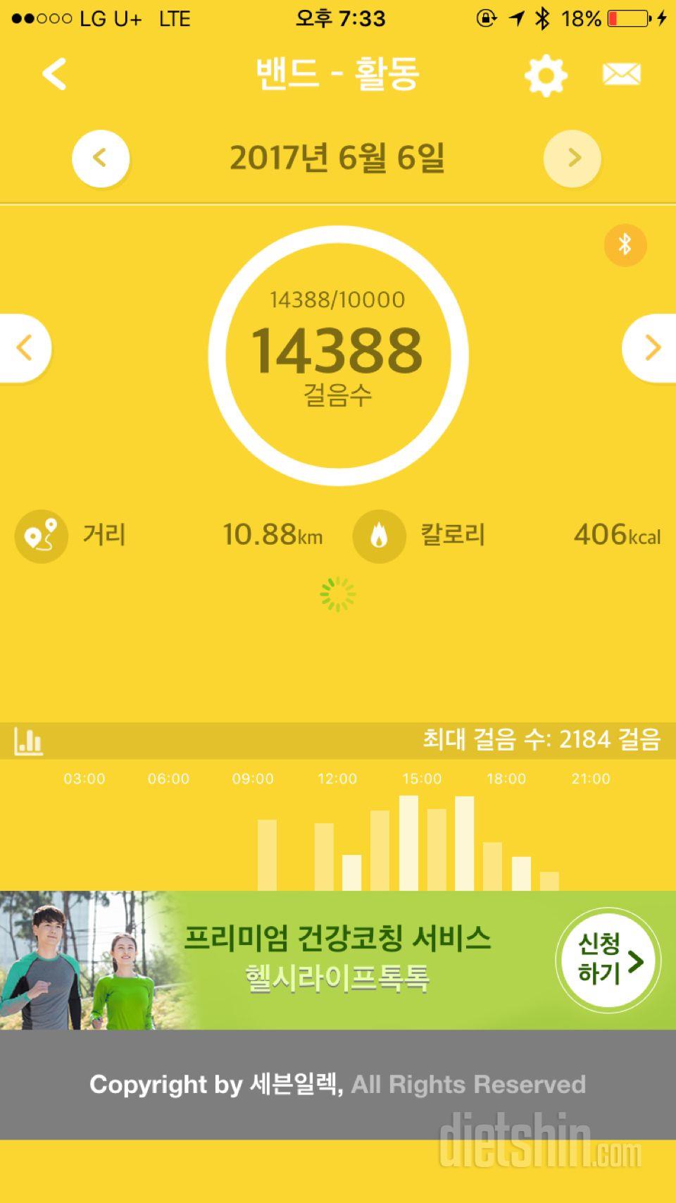 30일 만보 걷기 145일차 성공!