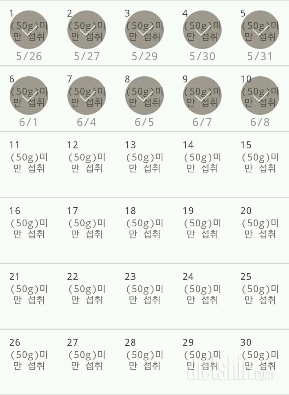 30일 당줄이기 40일차 성공!