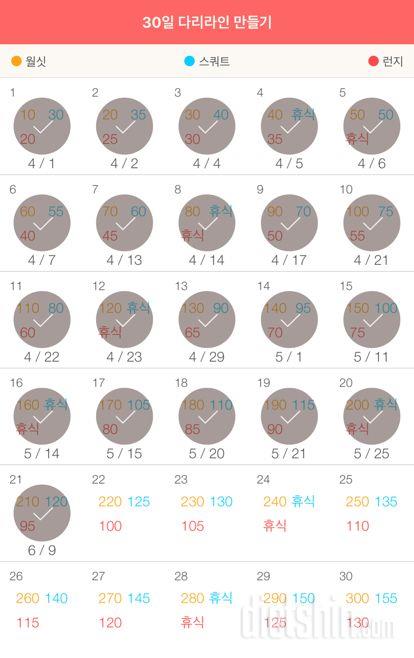 30일 다리라인 만들기 21일차 성공!