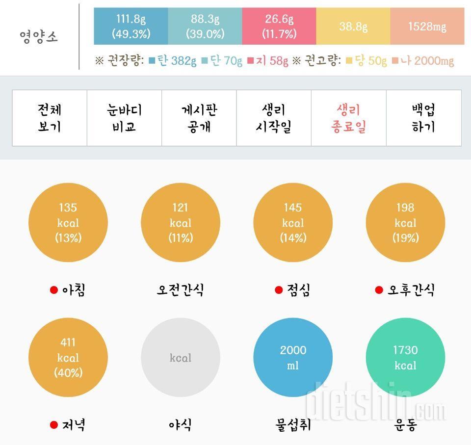 [다신8기필수미션 12(월)일 완료] 코어운동+식단 완료[수정]