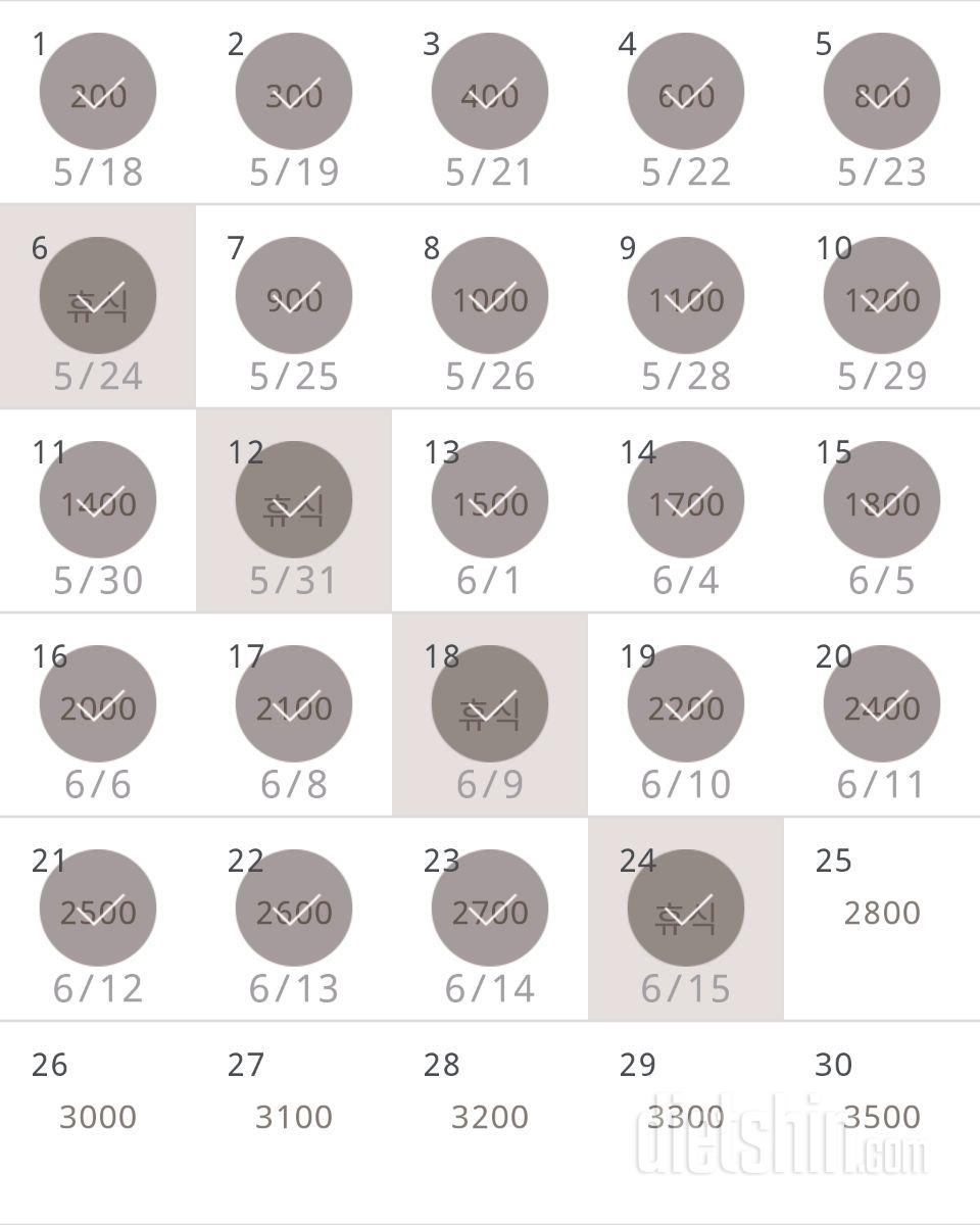 30일 줄넘기 24일차 성공!