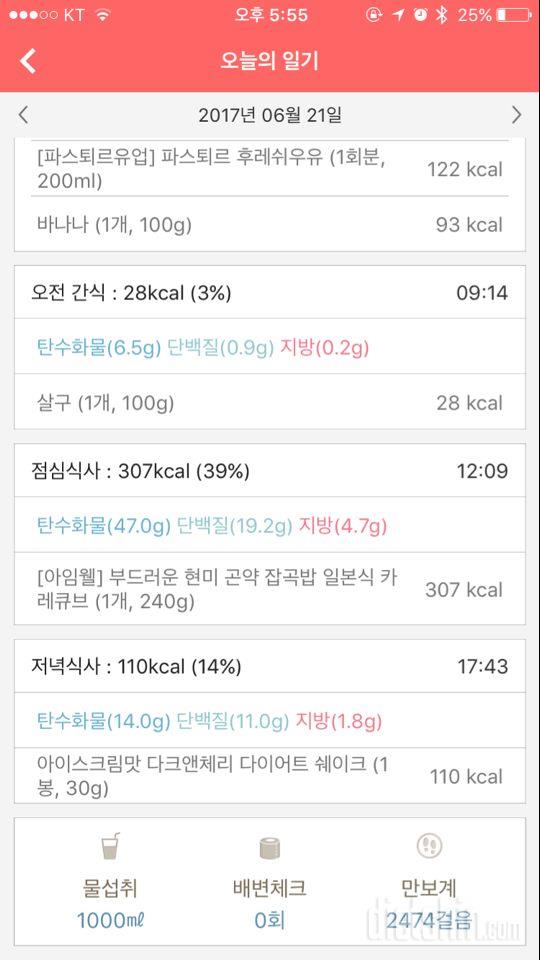 30일 밀가루 끊기 4일차 성공!