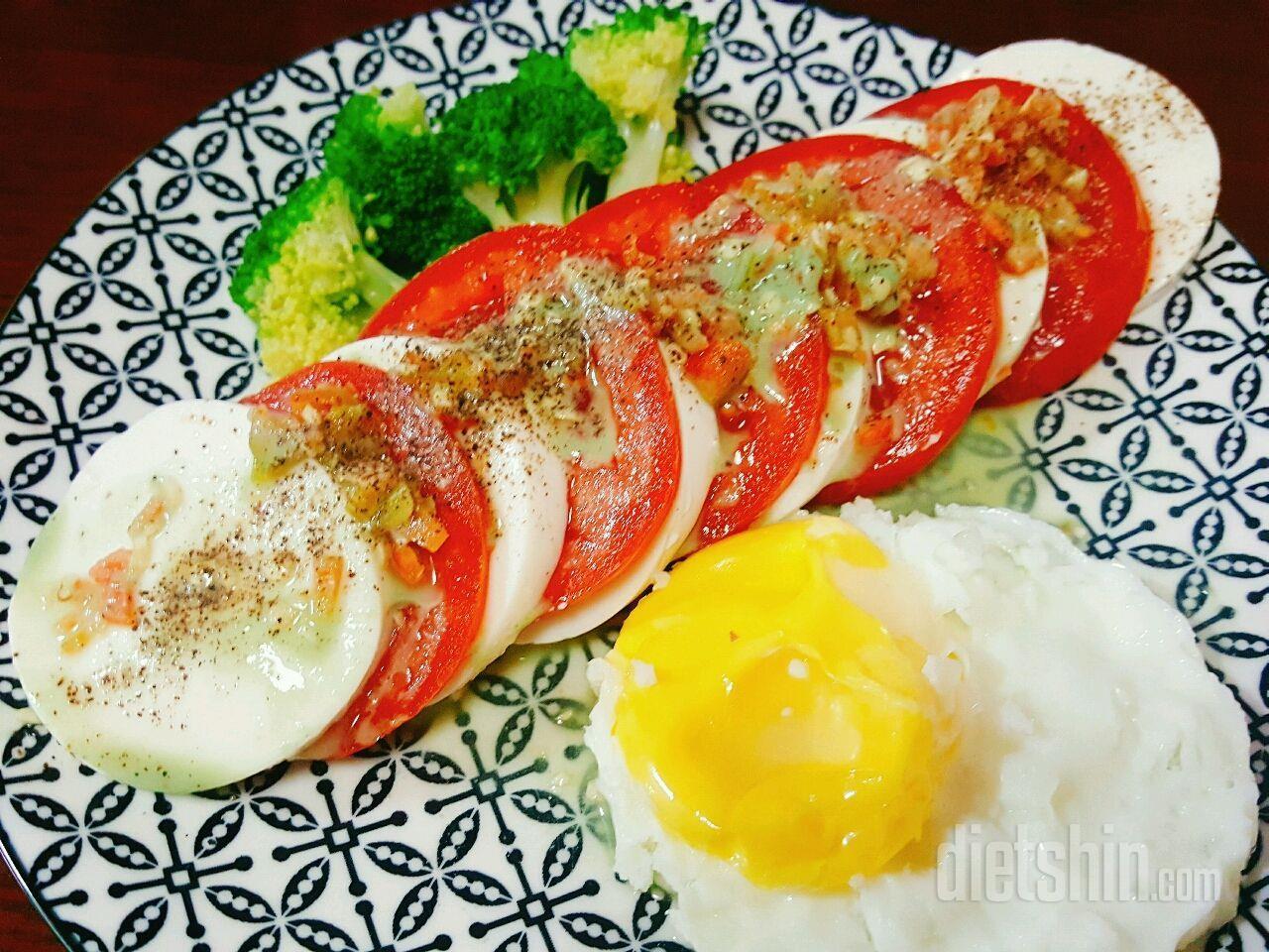 순두부.토마토♡(순두부카프레제)