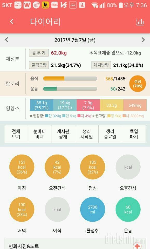 30일 당줄이기 16일차 성공!