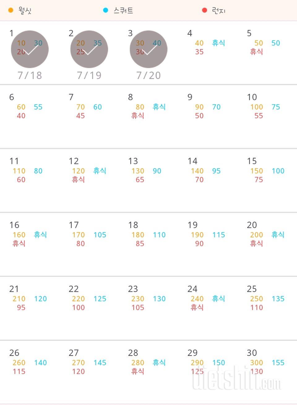 30일 다리라인 만들기 3일차 성공!