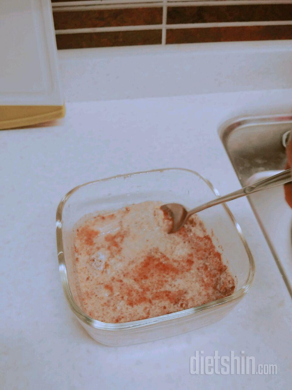 시나몬 오트밀 죽(칼로리는 👇 식감은 ☝)