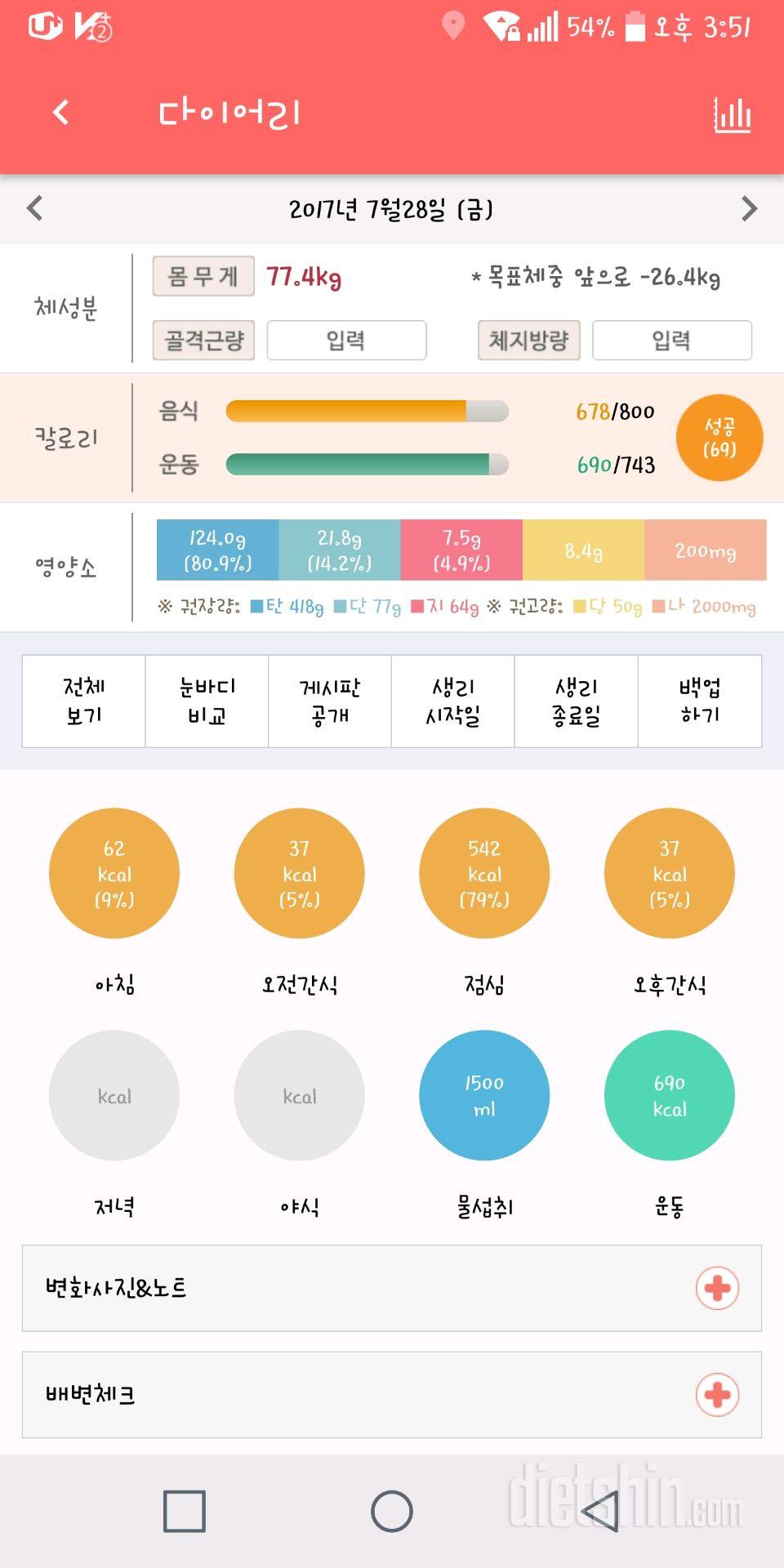 30일 야식끊기 9일차 성공!