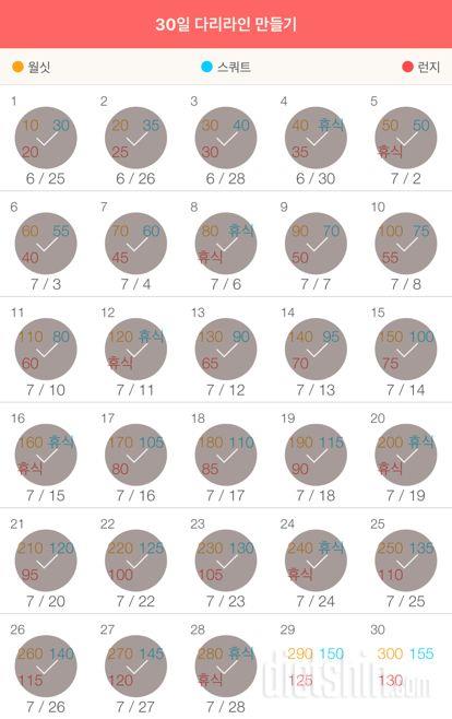 30일 다리라인 만들기 28일차 성공!